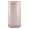 Best NANU-NANA Glas-Vase Zylinder/Opal, Rosa, 12 X 24 Cm