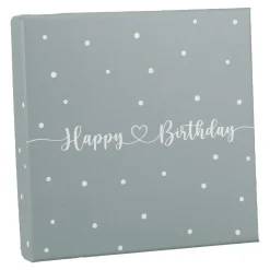 Outlet NANU-NANA Gutscheinbox Happy Birthday/mintgrün, 11 X 11 Cm
