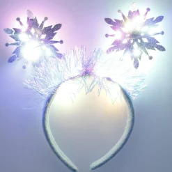 Sale NANU-NANA Haarreifen Weihnachten Mit LED, Flocke/hellblau