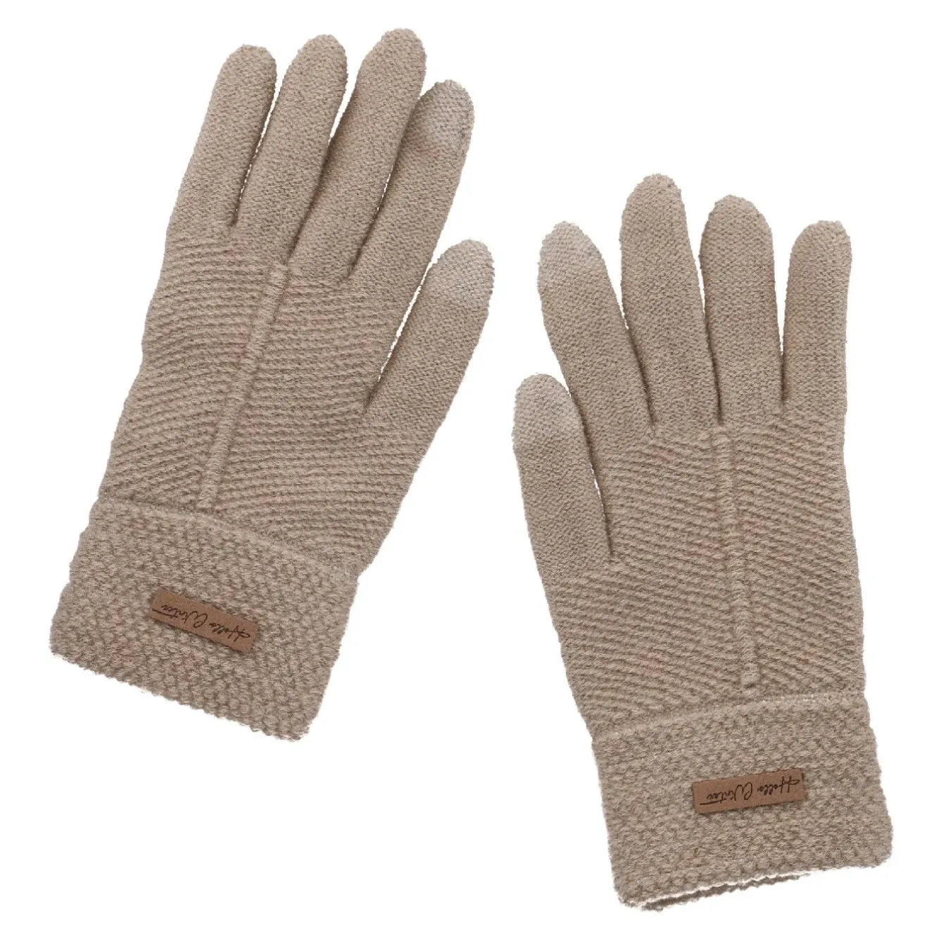 Sale NANU-NANA Handschuhe Touchfunktion, Beige