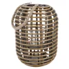 Discount NANU-NANA Holz-Laterne Handan, Natur, 33 Cm