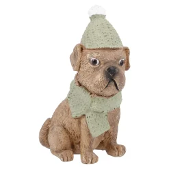 Hot NANU-NANA Hund Mit Mütze, Schal/sitzend, 11 Cm