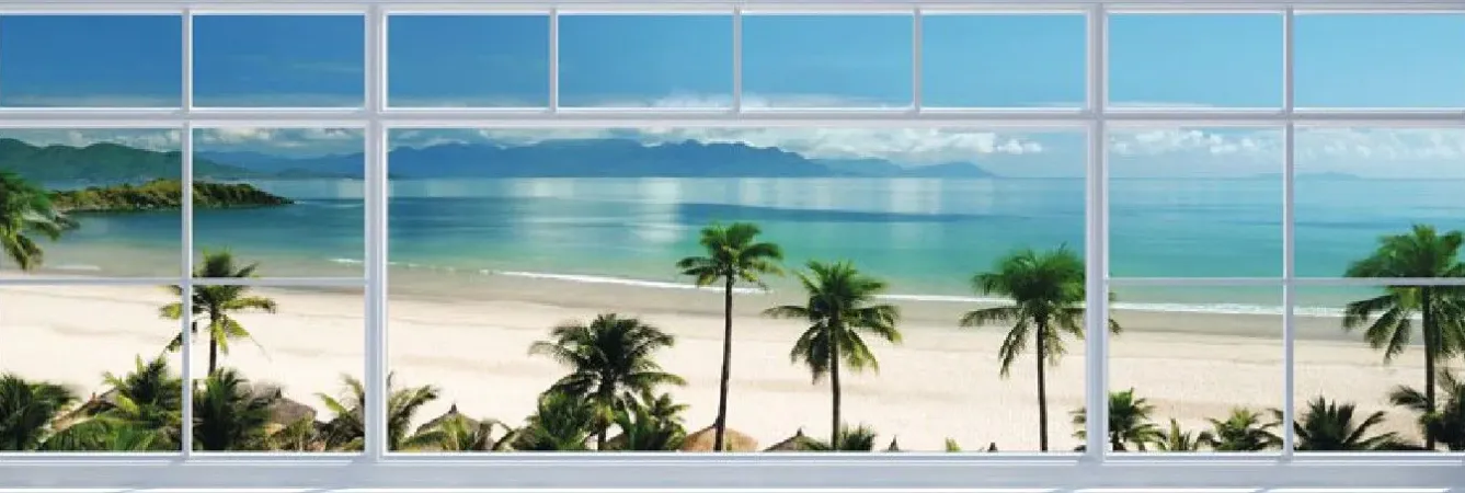 Discount NANU-NANA Jumboposter Beach Window View, Nr. 23