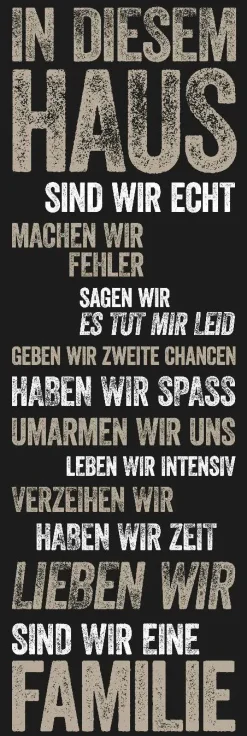 Sale NANU-NANA Jumboposter In Diesem Haus, Nr. 26