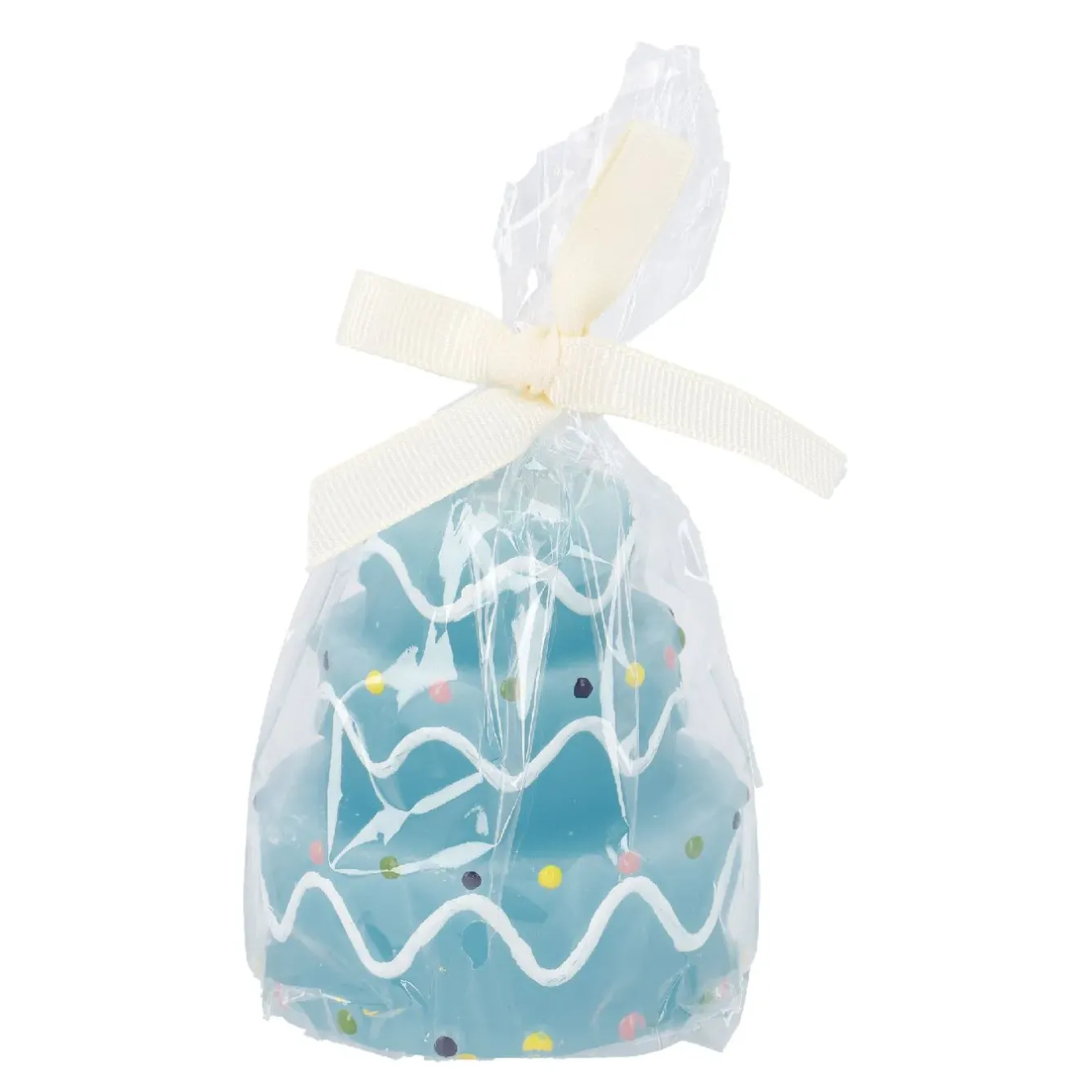 Best NANU-NANA Kerze Geburtstag, Tortenform, Hellblau, 6 X 7 Cm
