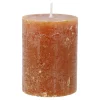 Outlet NANU-NANA Kerze Rustik, Lara, Cognac, 9 Cm