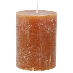 Outlet NANU-NANA Kerze Rustik, Lara, Cognac, 9 Cm