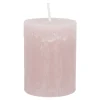 Outlet NANU-NANA Kerze Rustik, Lara, Hell-apricot, 9 Cm