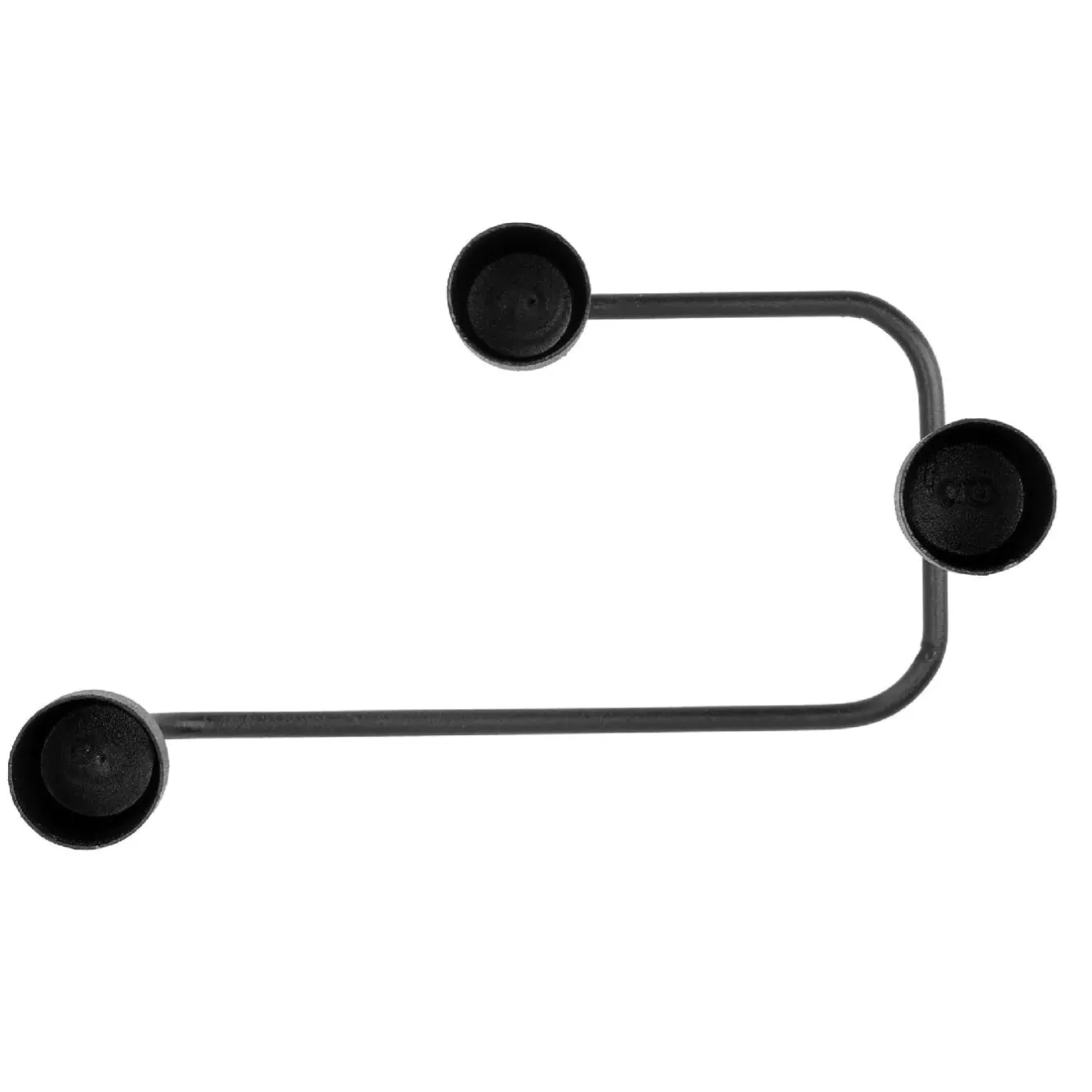 Sale NANU-NANA Kerzenhalter 3 Stabkerzen, Schwarz Matt