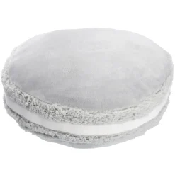 Clearance NANU-NANA Kissen Macaron, Grau, 40 X 12 Cm