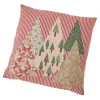 Fashion NANU-NANA Kissen Xmas-Muster, Tanne/Streifen, 45 X 45 Cm