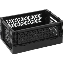 Best NANU-NANA Klappbox Mini, 15 X 9.5 X 6.5 Cm, Schwarz