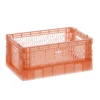 Fashion NANU-NANA Klappbox Transparent, 15 X 9.5 X 6.5 Cm, Coralle