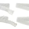 Discount NANU-NANA Klebeband Spitze, Weiß, 4x 1 Meter