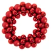 Best NANU-NANA Kugelkranz Kunststoff, Rot, 34 Cm