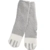 Discount NANU-NANA Kuschelsocken Anti-Rutsch, Uni/grau/offwhite