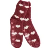 Sale NANU-NANA Kuschelsocken Anti-Rutsch, Herzen/bordeaux
