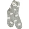 Fashion NANU-NANA Kuschelsocken Anti-Rutsch, Wolke/grün