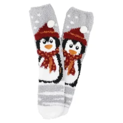 Outlet NANU-NANA Kuschelsocken 3D/Xmas, Pinguin