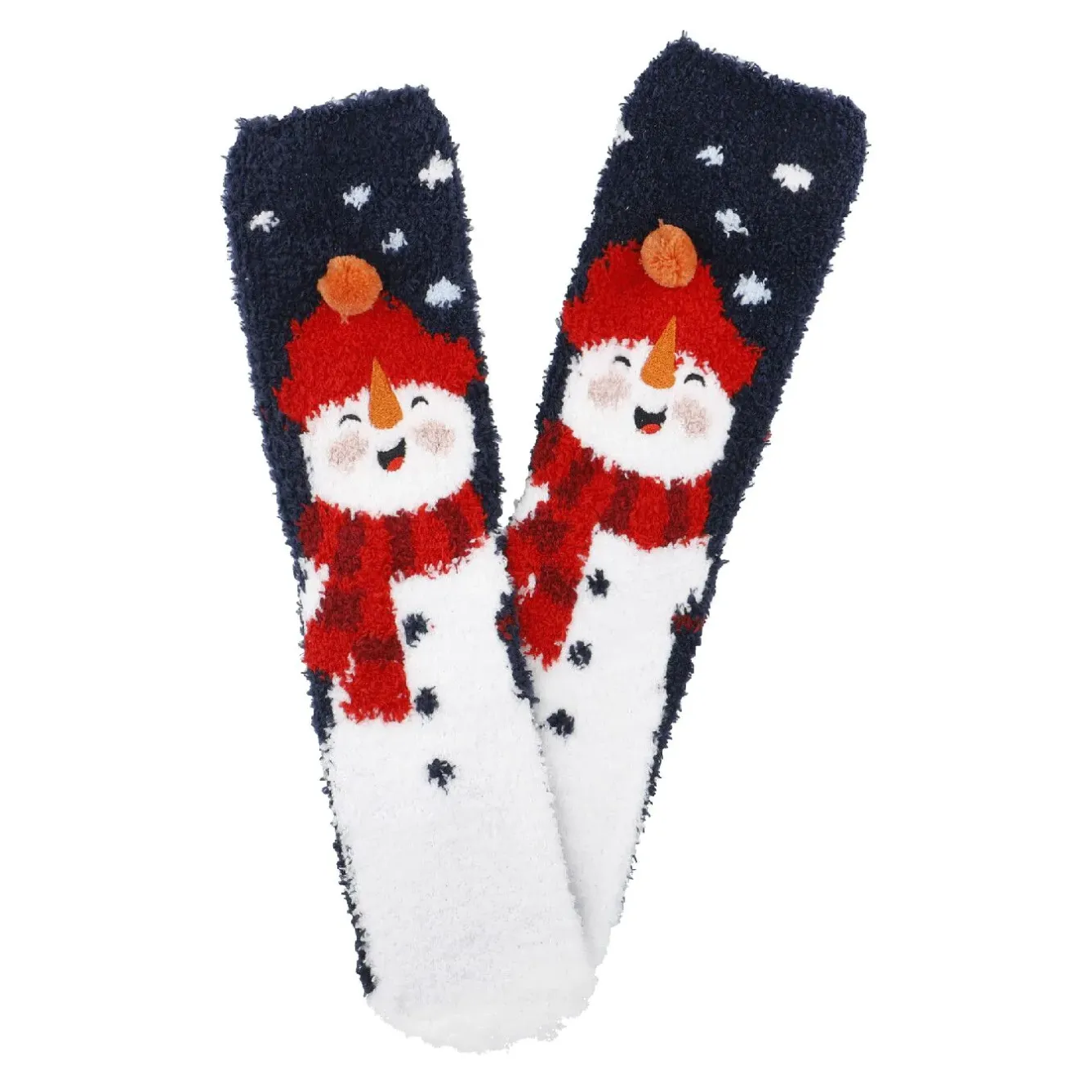 Discount NANU-NANA Kuschelsocken 3D/Xmas, Schneemann