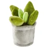 Discount NANU-NANA Kuscheltier Topfpflanze, Grau, 13 Cm