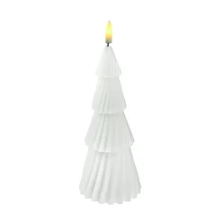Discount NANU-NANA LED-Kerze Tanne, Weiß, 18.5 Cm