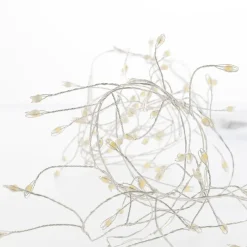 Online NANU-NANA LED-Lichterkette Cluster, Silber, 80er