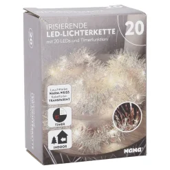 Online NANU-NANA LED-Lichterkette, Irisierend/warm-weiß, 20er