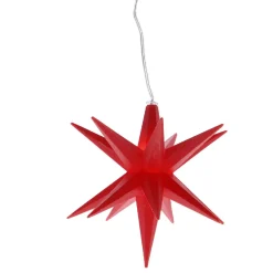 Hot NANU-NANA LED-Stern, 16 Zacken, Rot, 12 Cm