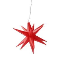 Hot NANU-NANA LED-Stern, 16 Zacken, Rot, 12 Cm