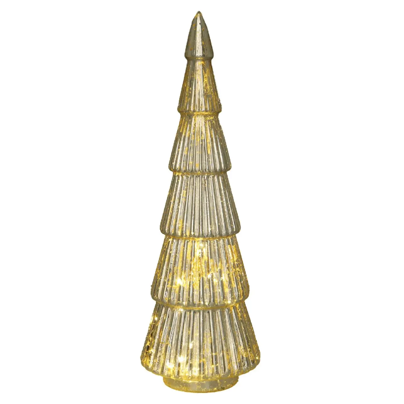 Discount NANU-NANA LED-Tanne Metallic, Transparent, 31 Cm