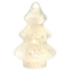 Best NANU-NANA LED-Tanne Sprenkel, Weiß, 20 Cm