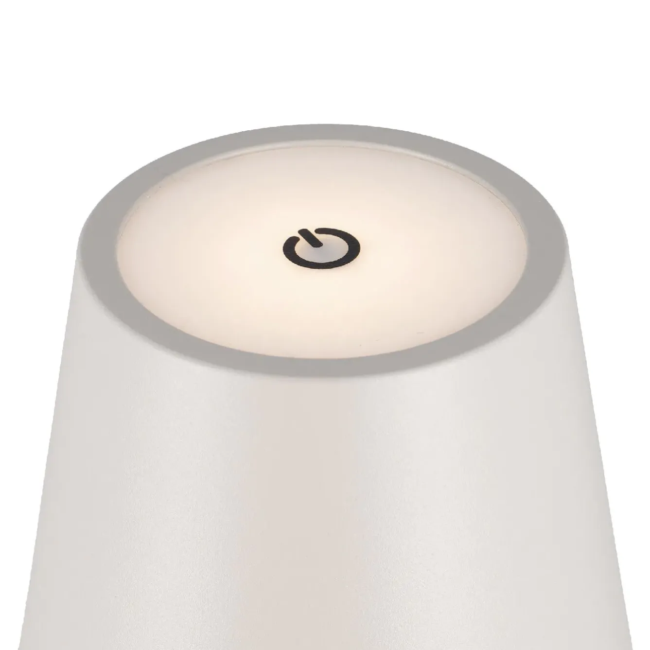 Discount NANU-NANA LED-Tischlampe Akku, Grau, 37 Cm