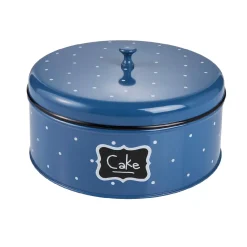 Best NANU-NANA Metalldose Mit Tafel, Blau, 25 X 12 Cm