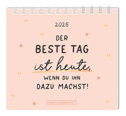 Outlet NANU-NANA Mini-Tischkalender 2025, Der Beste Tag