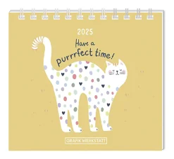 Discount NANU-NANA Mini-Tischkalender 2025, Katzen