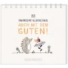 Fashion NANU-NANA Mini-Tischkalender 2025, Man Muss Mit Allem Rechnen