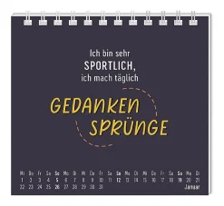 Best NANU-NANA Mini-Tischkalender 2025, Nett Kann Ich Auch