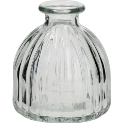 Fashion NANU-NANA Mini-Vase Rillen, Halbrund, 8 X 8.5 Cm
