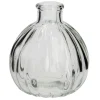Sale NANU-NANA Mini-Vase Rillen, Rund, 9 Cm