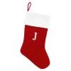 Hot NANU-NANA Nikolausstiefel Buchstabe, J, 46 Cm