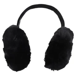 New NANU-NANA Ohrenwärmer Fluffy XXL, Schwarz