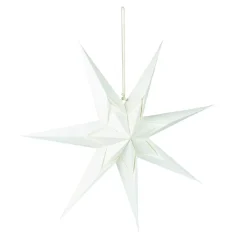 Clearance NANU-NANA Papierstern, 60 Cm, Blumen-Stanzung, Weiß