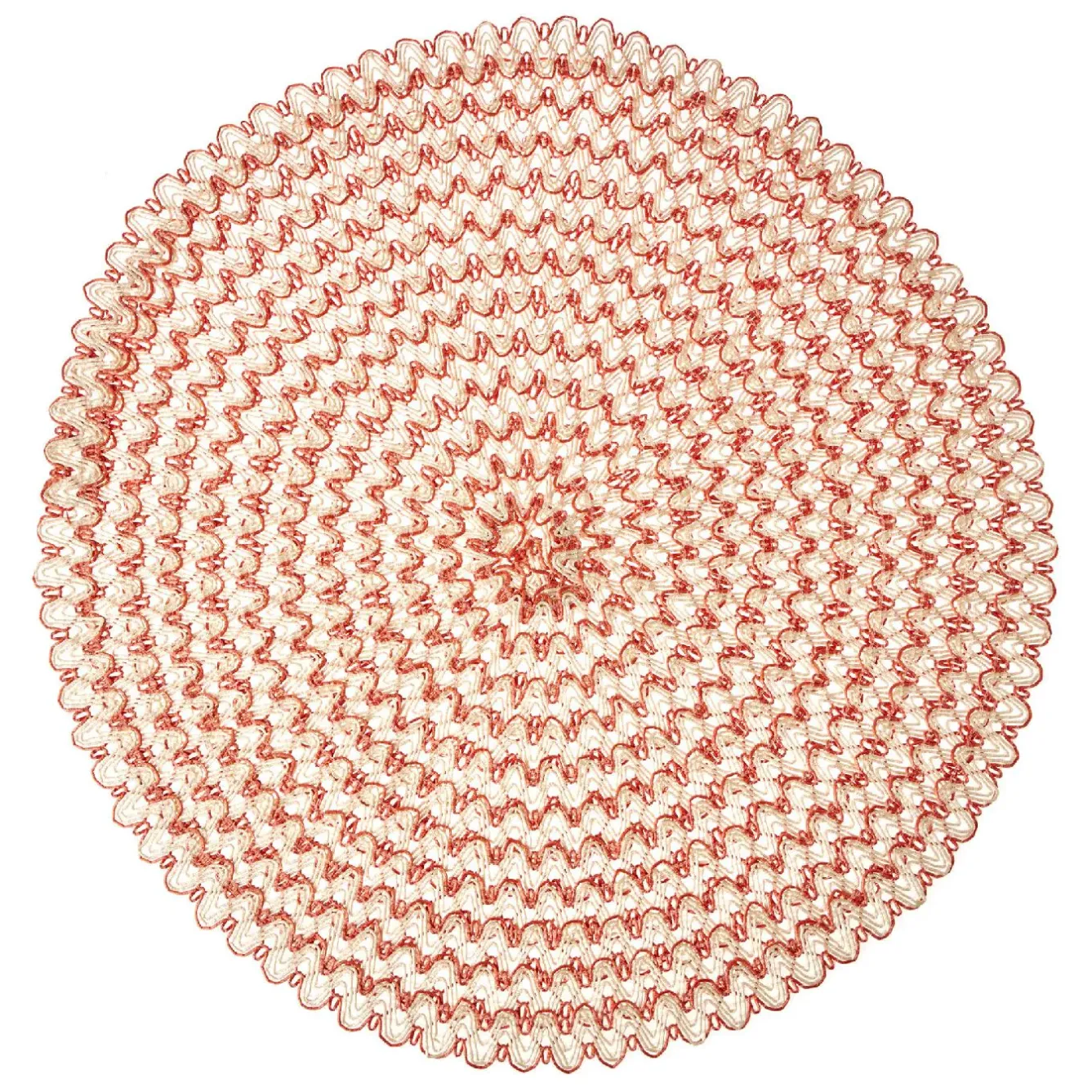Outlet NANU-NANA Platzset Aurora, Rund/terracotta, 38 Cm