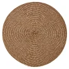 Outlet NANU-NANA Platzset Olana, Rund/braun, 38 Cm