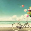 Outlet NANU-NANA Poster Balloon Bike, Nr. 149
