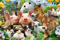 New NANU-NANA Poster Farm Animals, Nr. 114