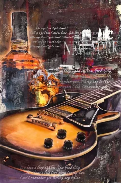 Sale NANU-NANA Poster Guitar Blues Night One, Nr. 139