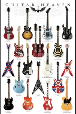 New NANU-NANA Poster Guitar Heaven, Nr. 86