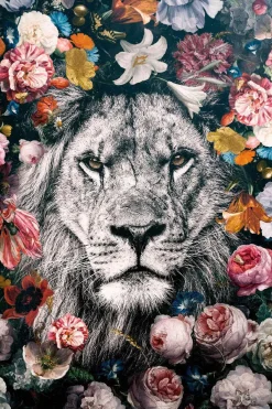 New NANU-NANA Poster Lion Flowers, Nr. 40